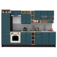 Bucatarie COSSY NEW 310 A2 Wenge / Decor 0244